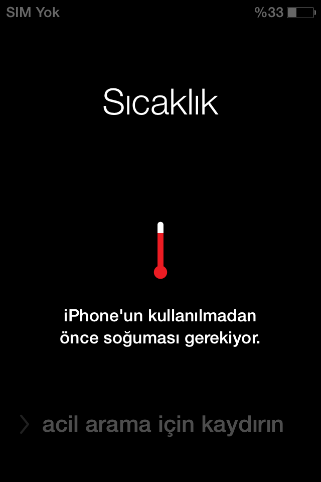 iphone ısınma sorunu